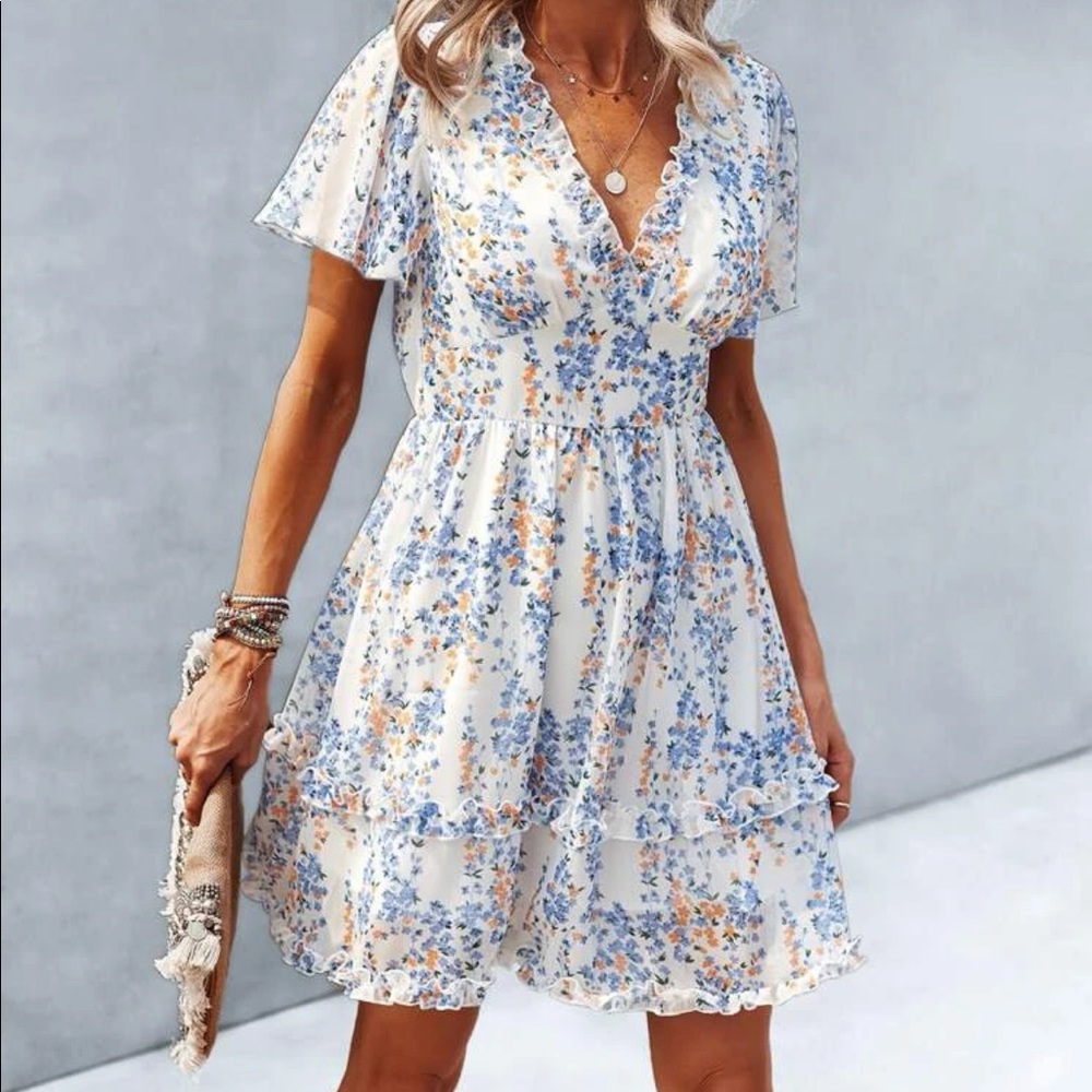 spring dress size M-XL
